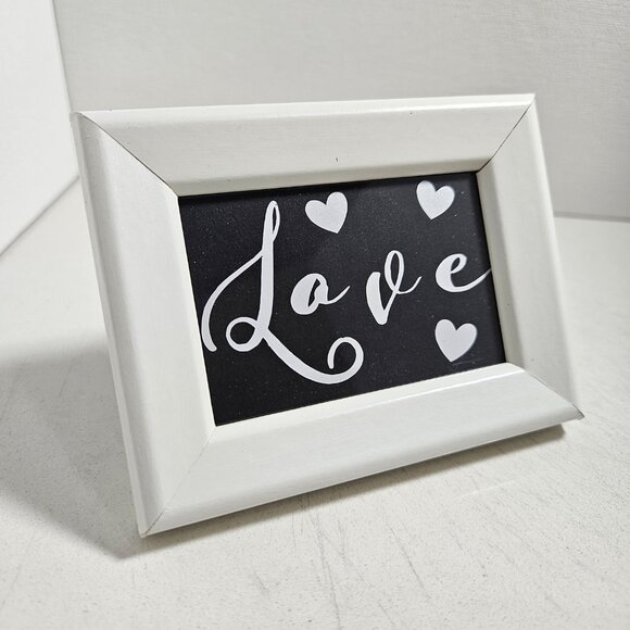 Framed "LOVE" Artwork 💕 Gift Idea 💕New Job 💕 Just Because 💕Birthday - Picture 2 of 3
